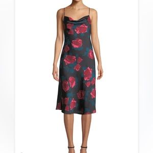 Paige Giovanna Roses Slip Dress